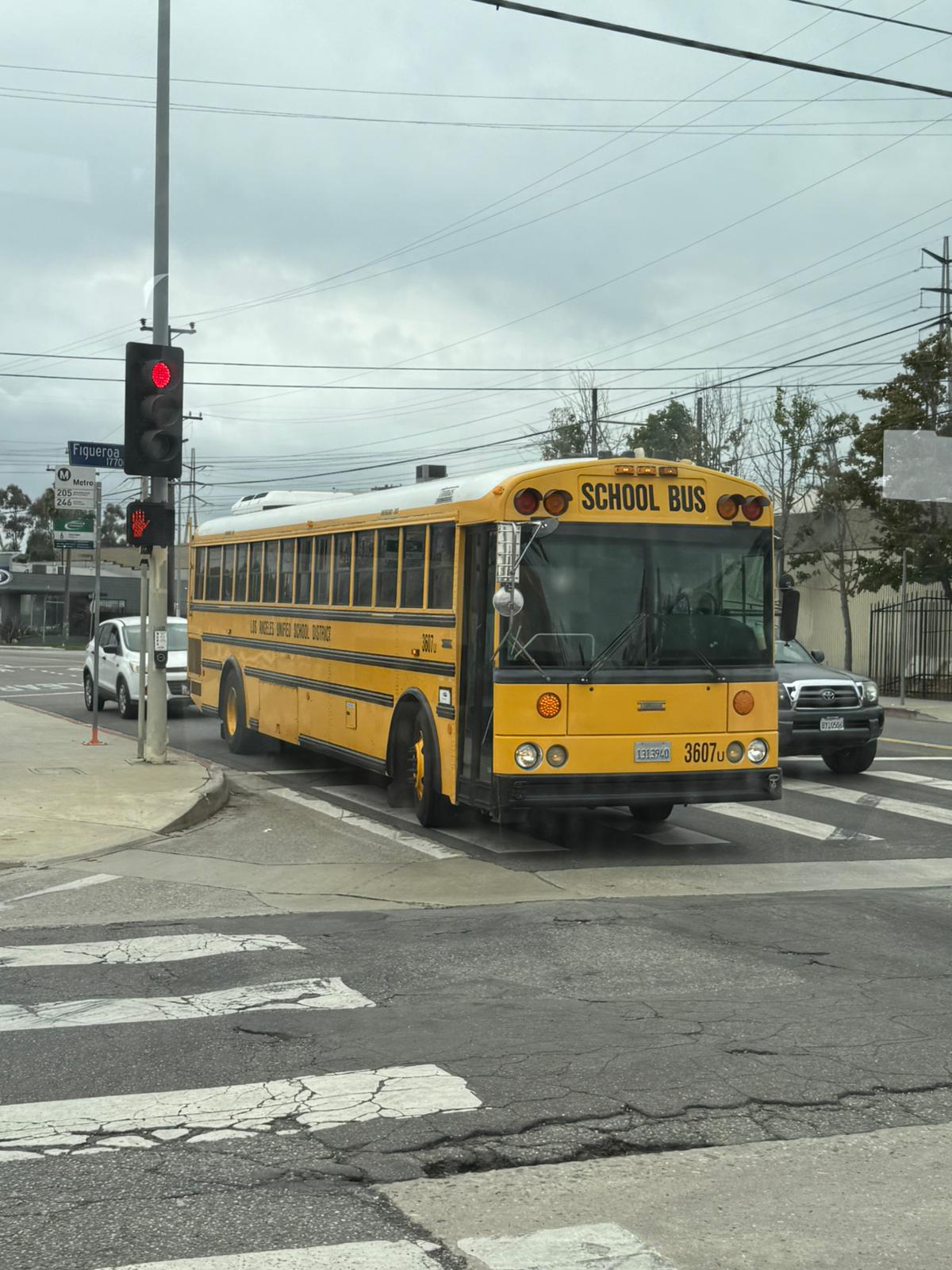 LA SCHOOL BUS T-SHIRT // WEST COAST ARCHIVE