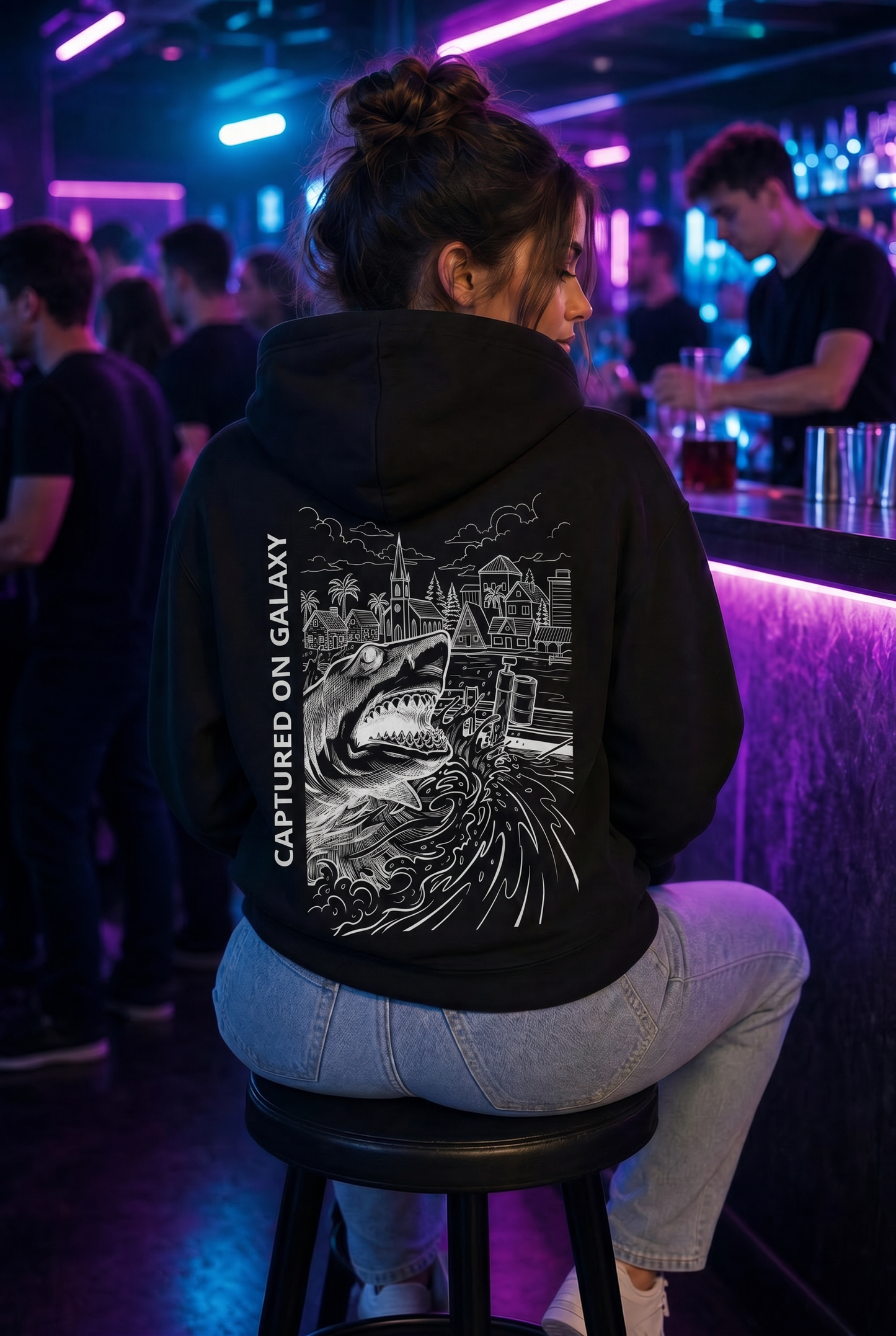 THE SHARK ATTACK LINEART // WEST COAST ARCHIVE